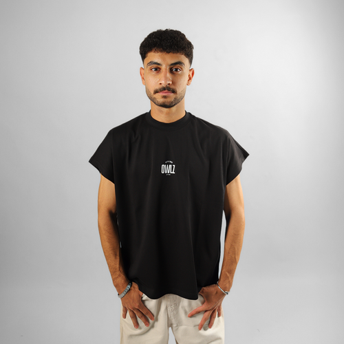 BLACK NIGHT CULTURE SLEEVELESS TEE