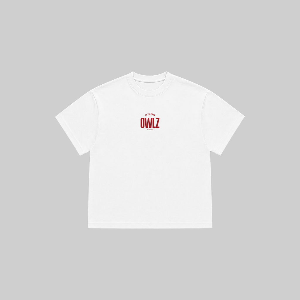 NO HATE JUST OWLZ BOXY TEE